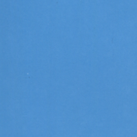 Blue printed surface with smooth and uniform appearance, showing no visible mottling or defects.